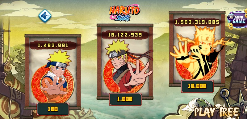 Sơ lược một số về tựa game slots Naruto