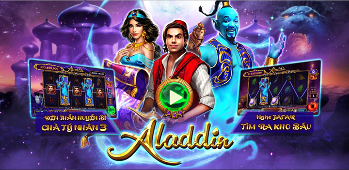 Giới thiệu tựa game nổ hũ Aladdin siêu hot tại 789 Club