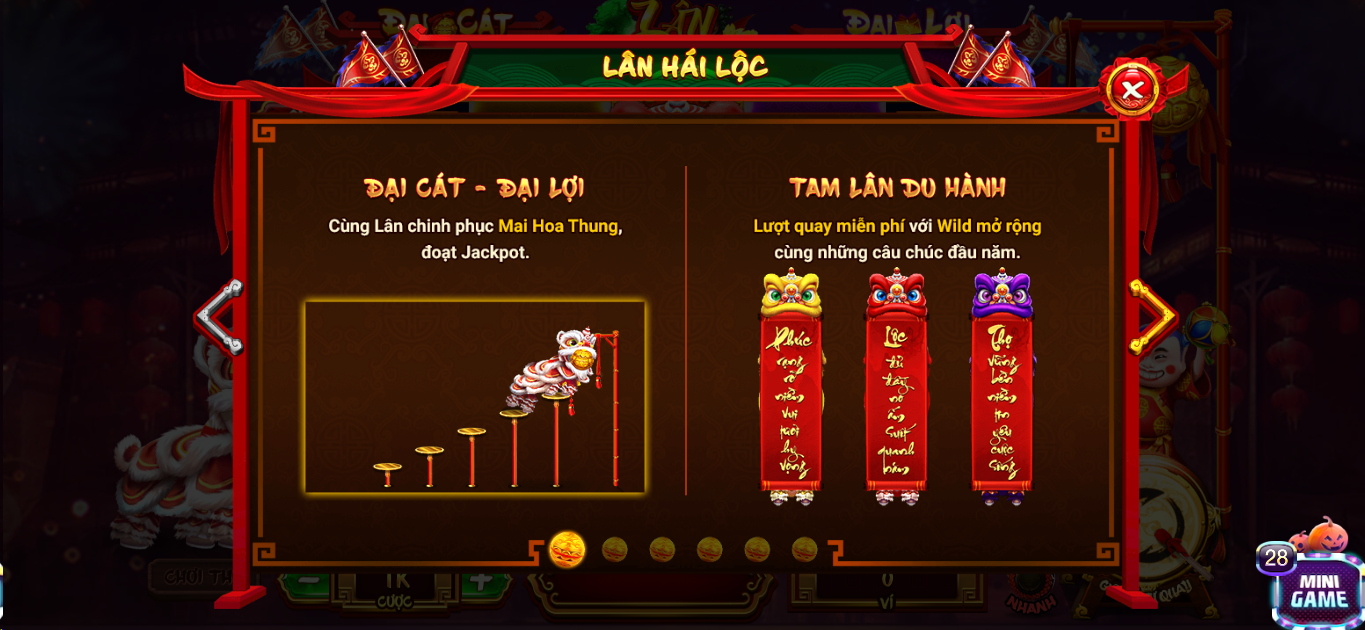 Game Lân Hái Lộc cực dễ dàng chiến thắng tại 789 Club