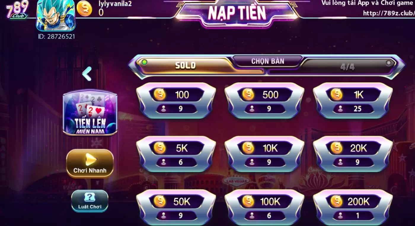 Các kinh nghiệm quý báu để chinh phục game bài Tiến lên miền nam